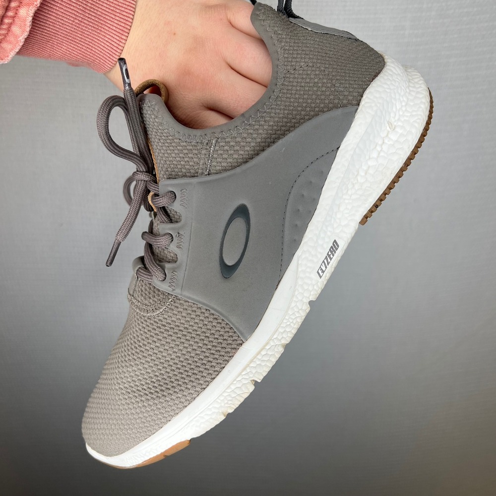 Oakley EVZero Edge Mens Grey Mesh Low‎ Top Sneakers FOF100136-23Q Size 11 - Picture 5 of 8